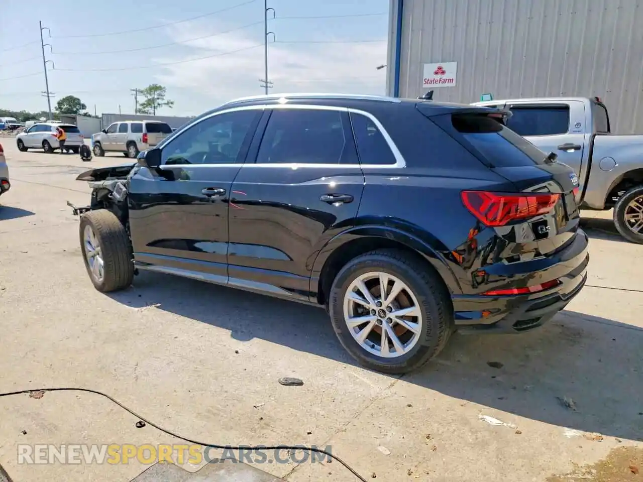 2 Photograph of a damaged car WA1EECF35P1110681 AUDI Q3 2023
