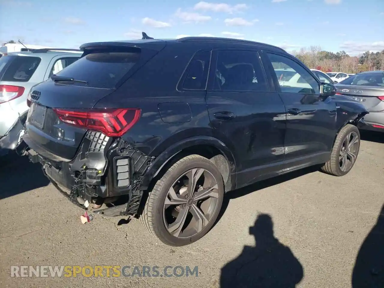 3 Photograph of a damaged car WA1EECF37P1027799 AUDI Q3 2023