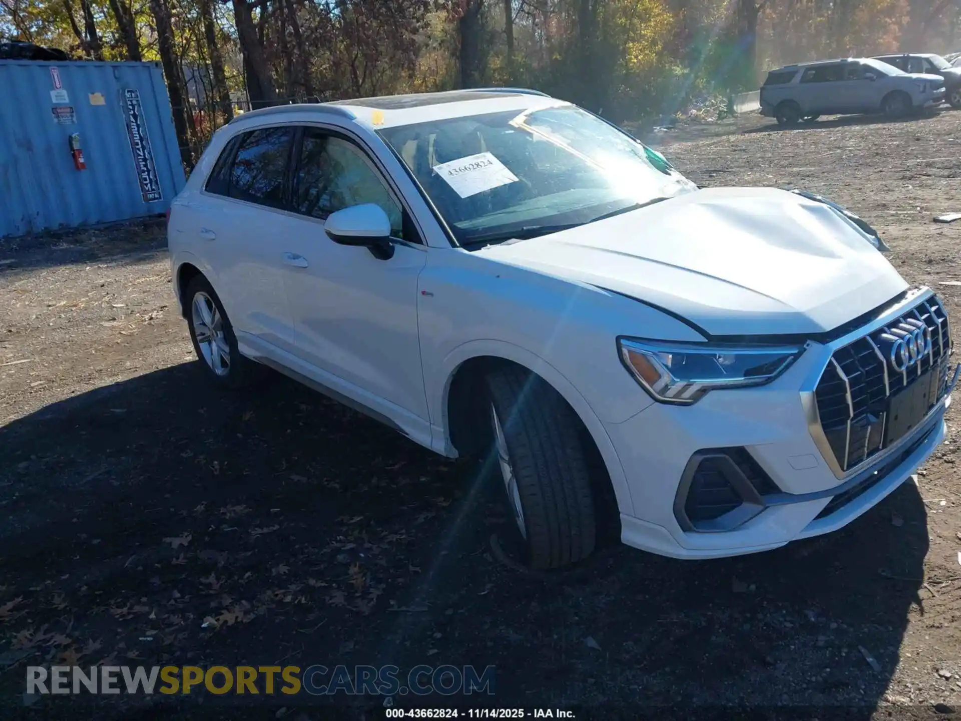 1 fotografías del automóvil dañado WA1EECF37P1078249 AUDI Q3 2023