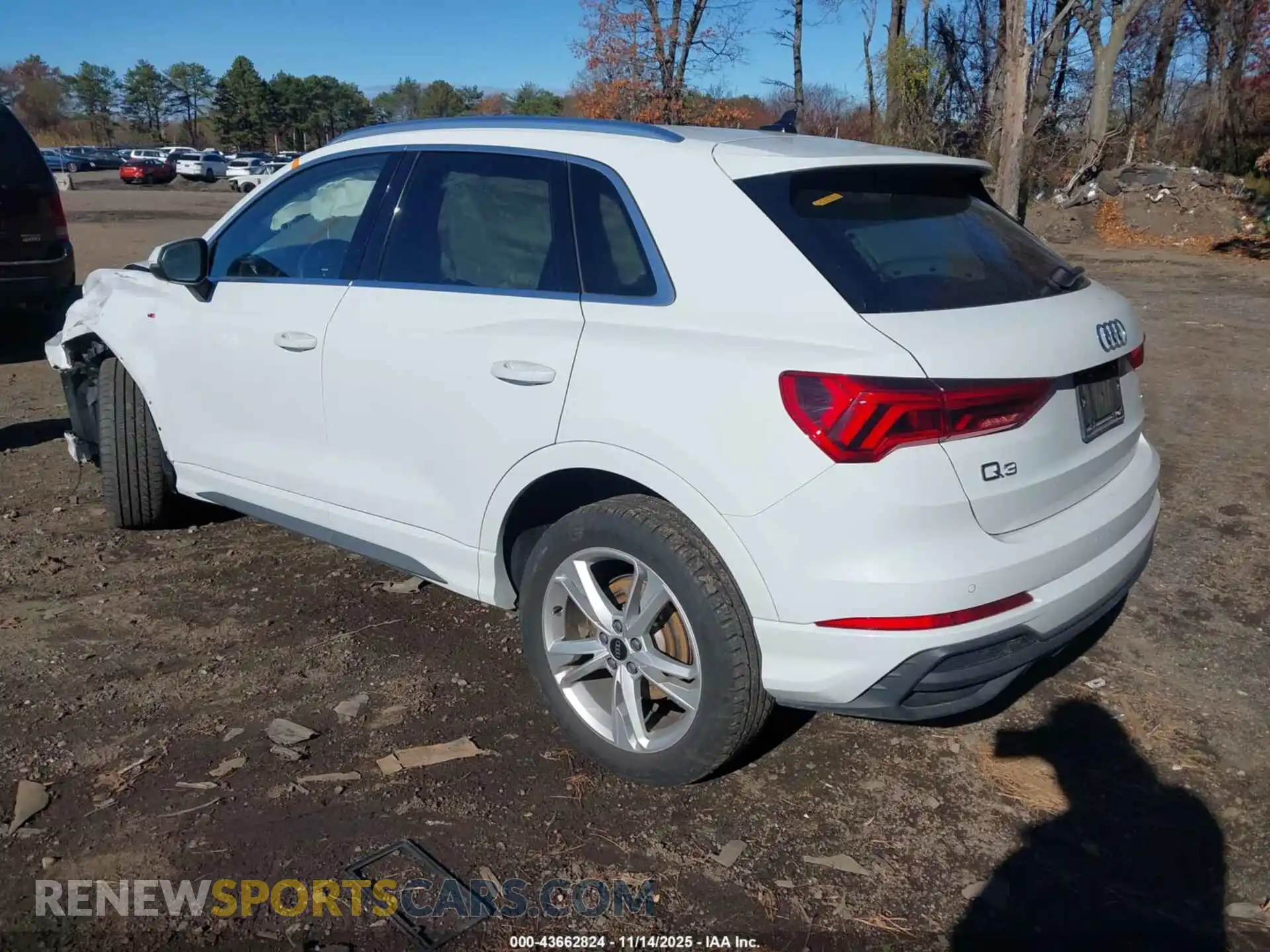 3 fotografías del automóvil dañado WA1EECF37P1078249 AUDI Q3 2023