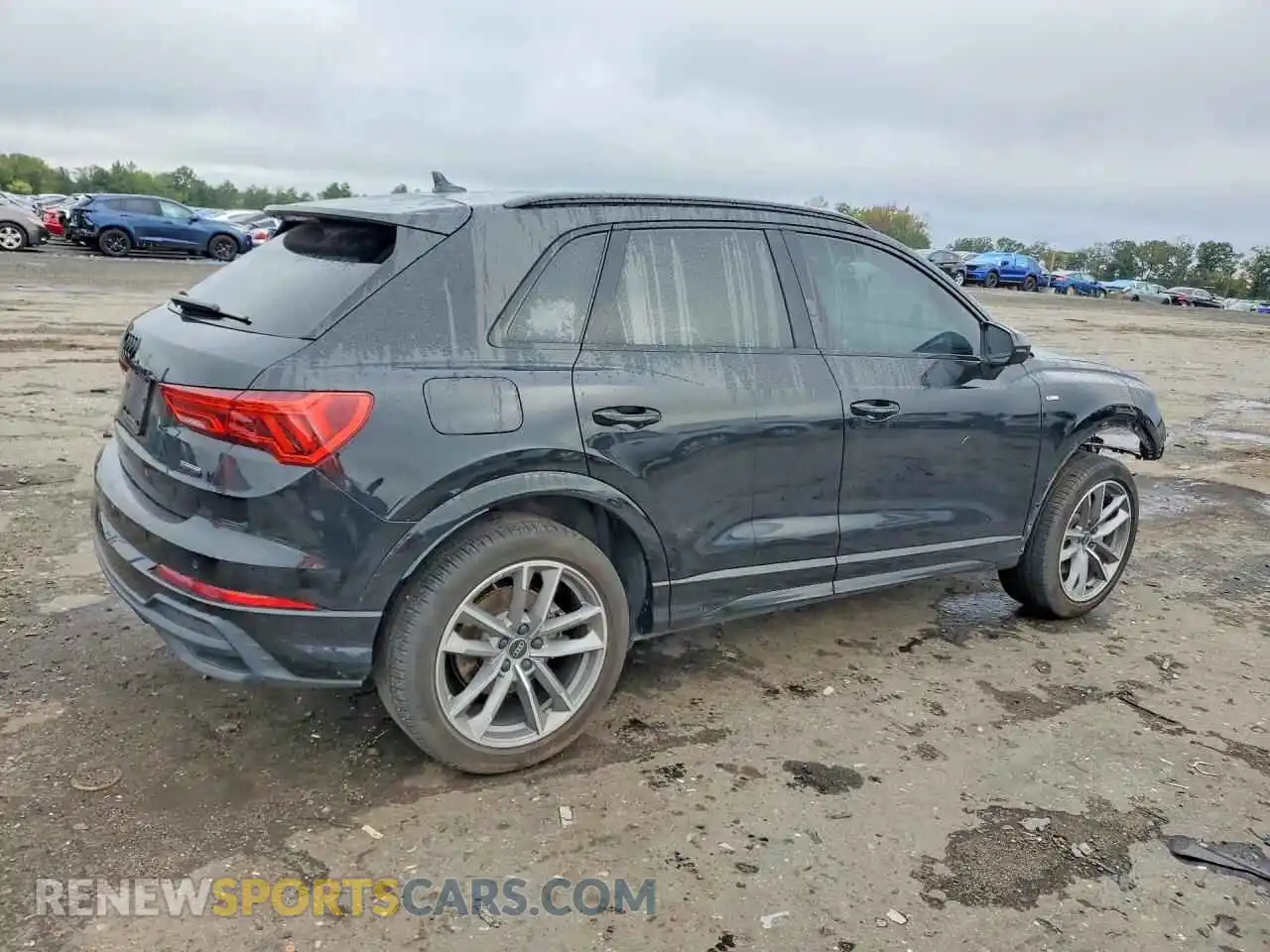 3 fotografías del automóvil dañado WA1EECF37P1131712 AUDI Q3 2023