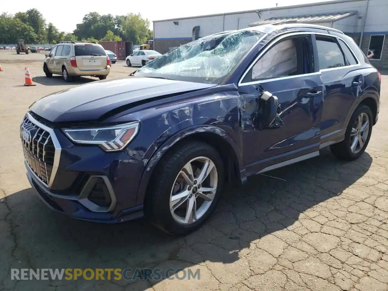 1 fotografías del automóvil dañado WA1EECF38P1031523 AUDI Q3 2023