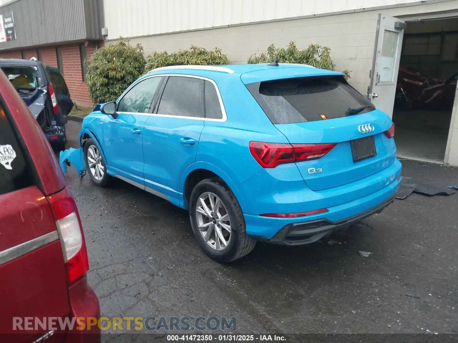 3 Photograph of a damaged car WA1EECF39P1021860 AUDI Q3 2023