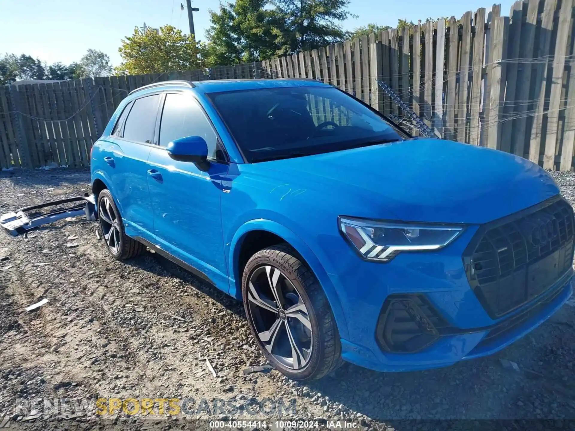 1 Photograph of a damaged car WA1EECF39P1035211 AUDI Q3 2023