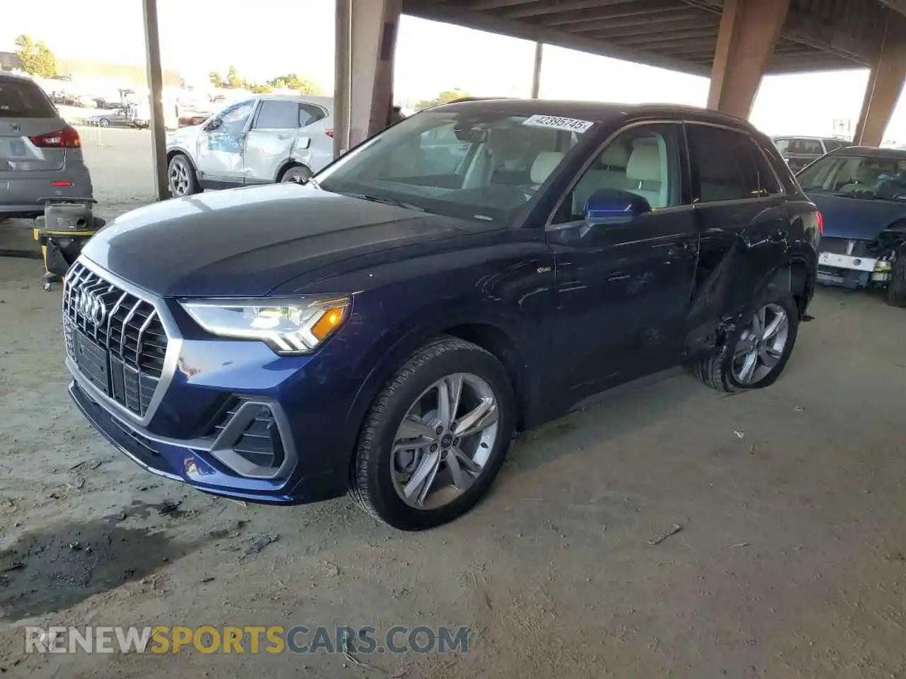 1 Photograph of a damaged car WA1EECF39P1058603 AUDI Q3 2023
