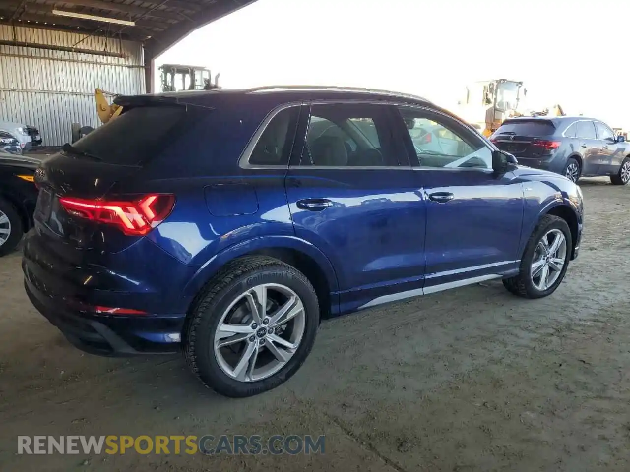 3 Photograph of a damaged car WA1EECF39P1058603 AUDI Q3 2023