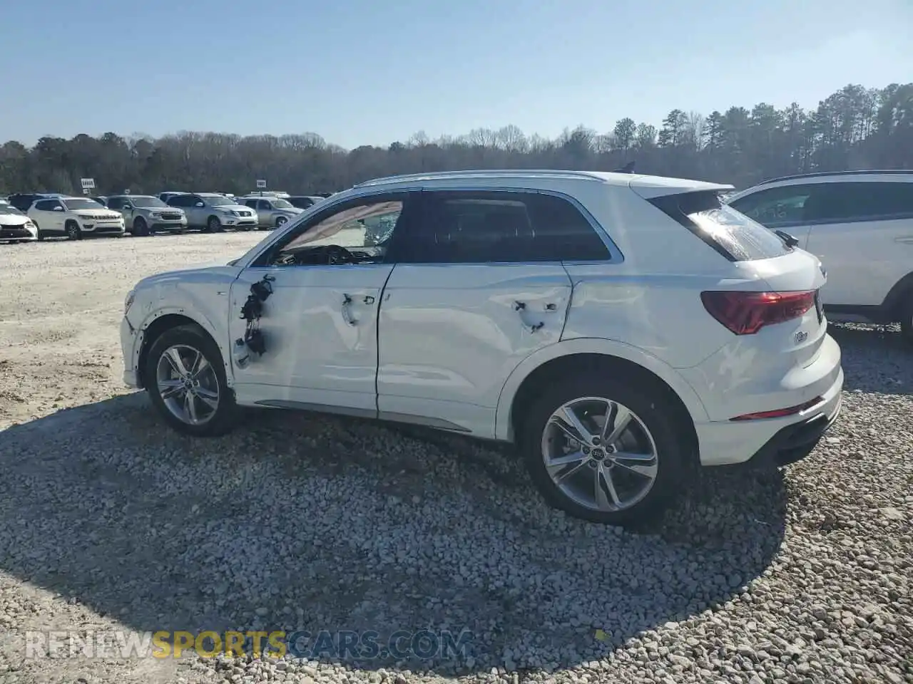 2 Photograph of a damaged car WA1EECF39P1092122 AUDI Q3 2023