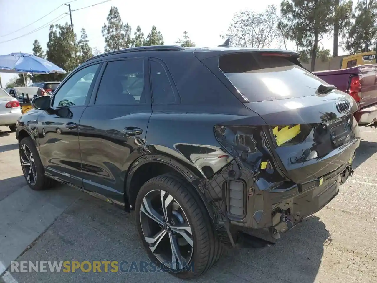 2 Photograph of a damaged car WA1EECF39P1138273 AUDI Q3 2023