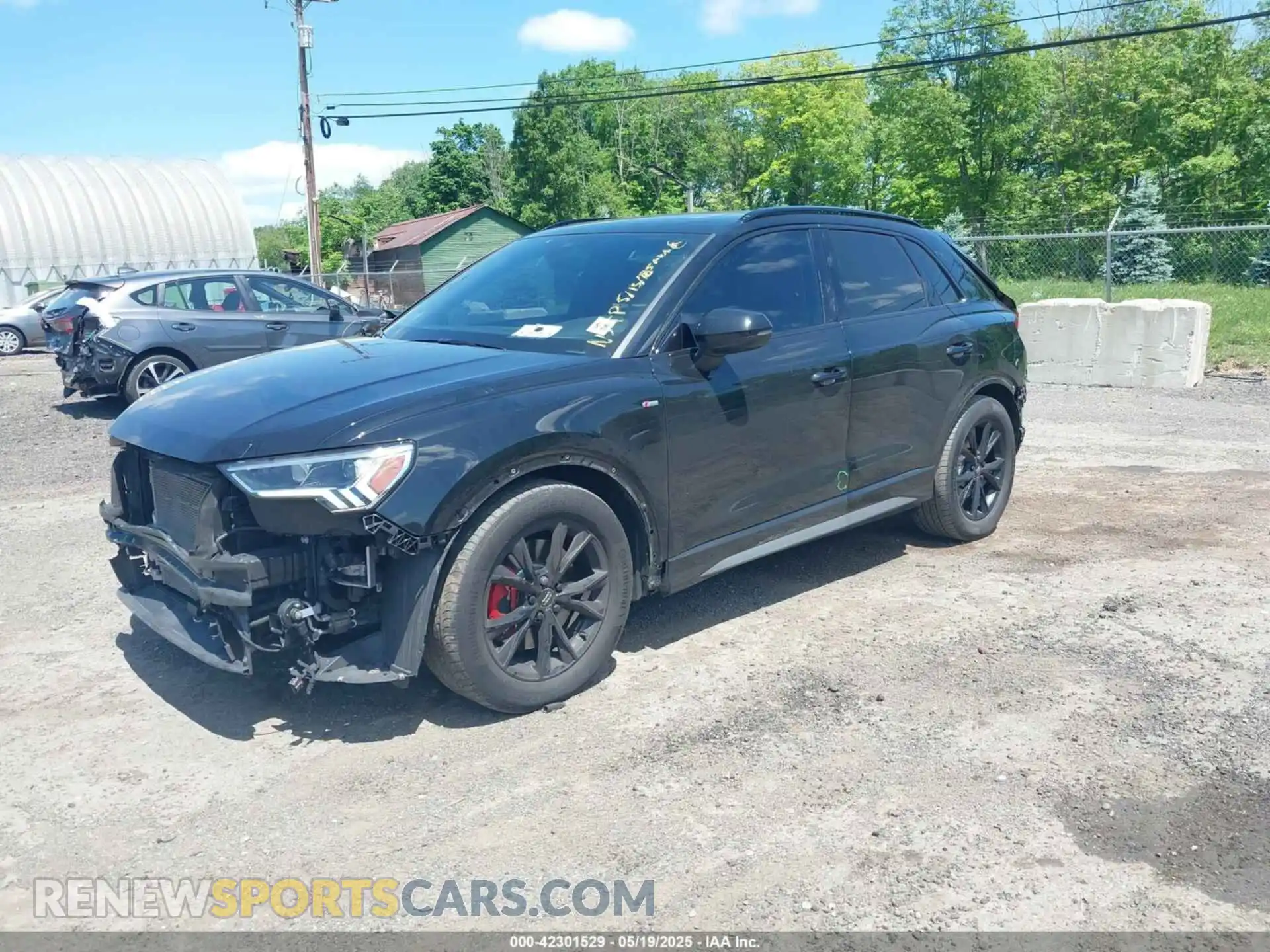 2 Photograph of a damaged car WA1EECF3XP1054494 AUDI Q3 2023