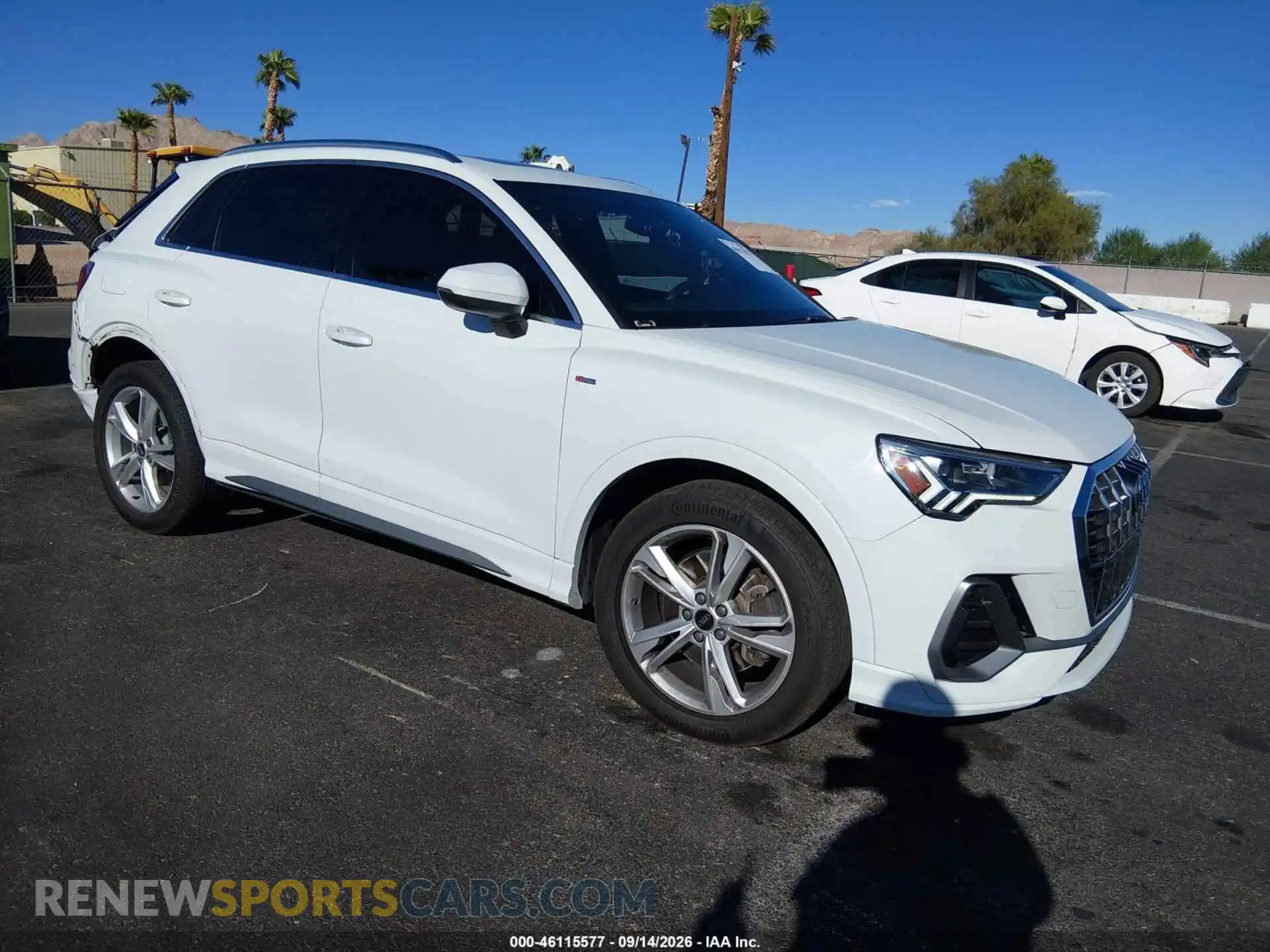 1 Фотография поврежденного автомобиля WA1EECF3XP1067147 AUDI Q3 2023