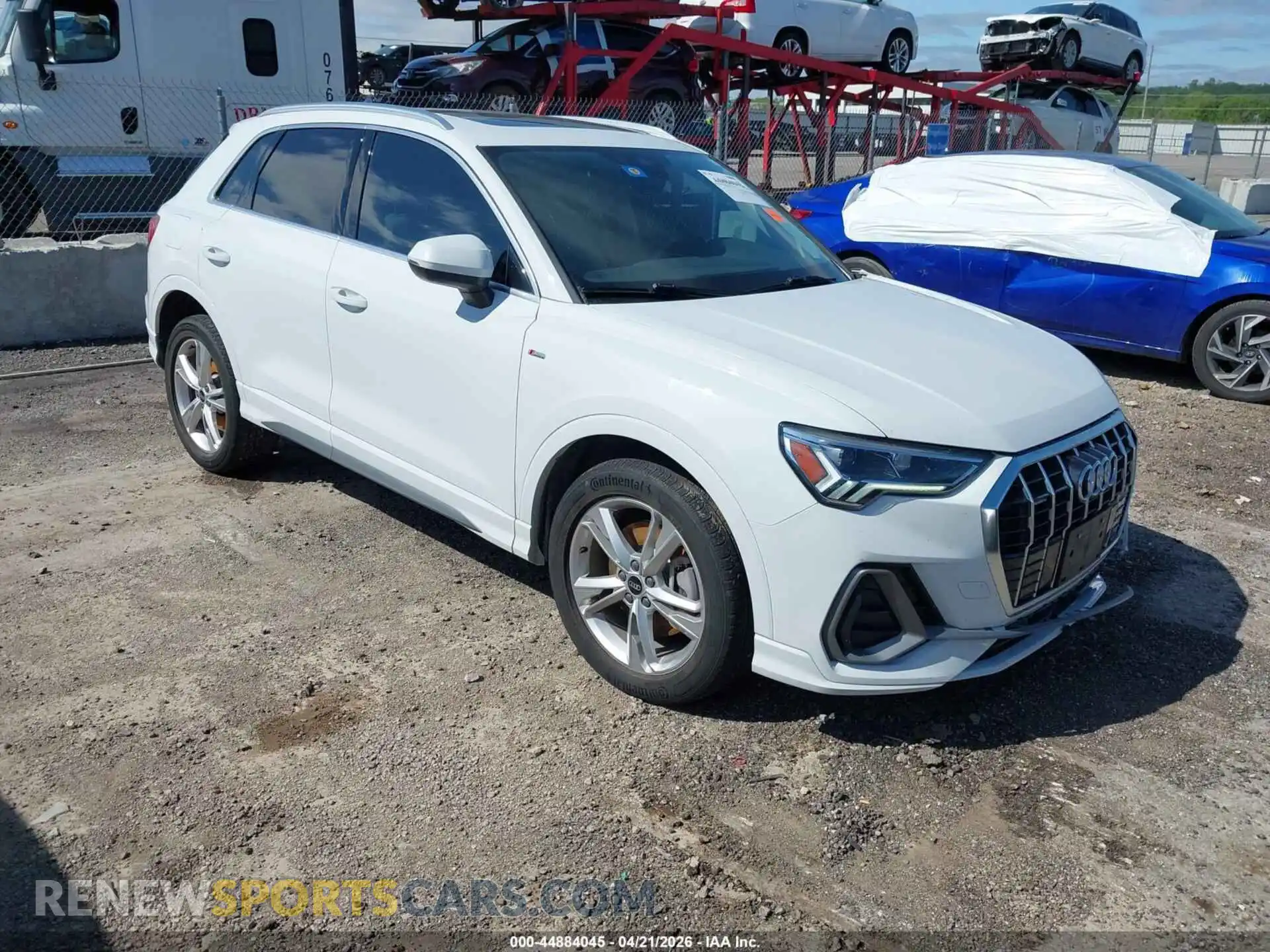 1 Photograph of a damaged car WA1EECF3XP1089701 AUDI Q3 2023