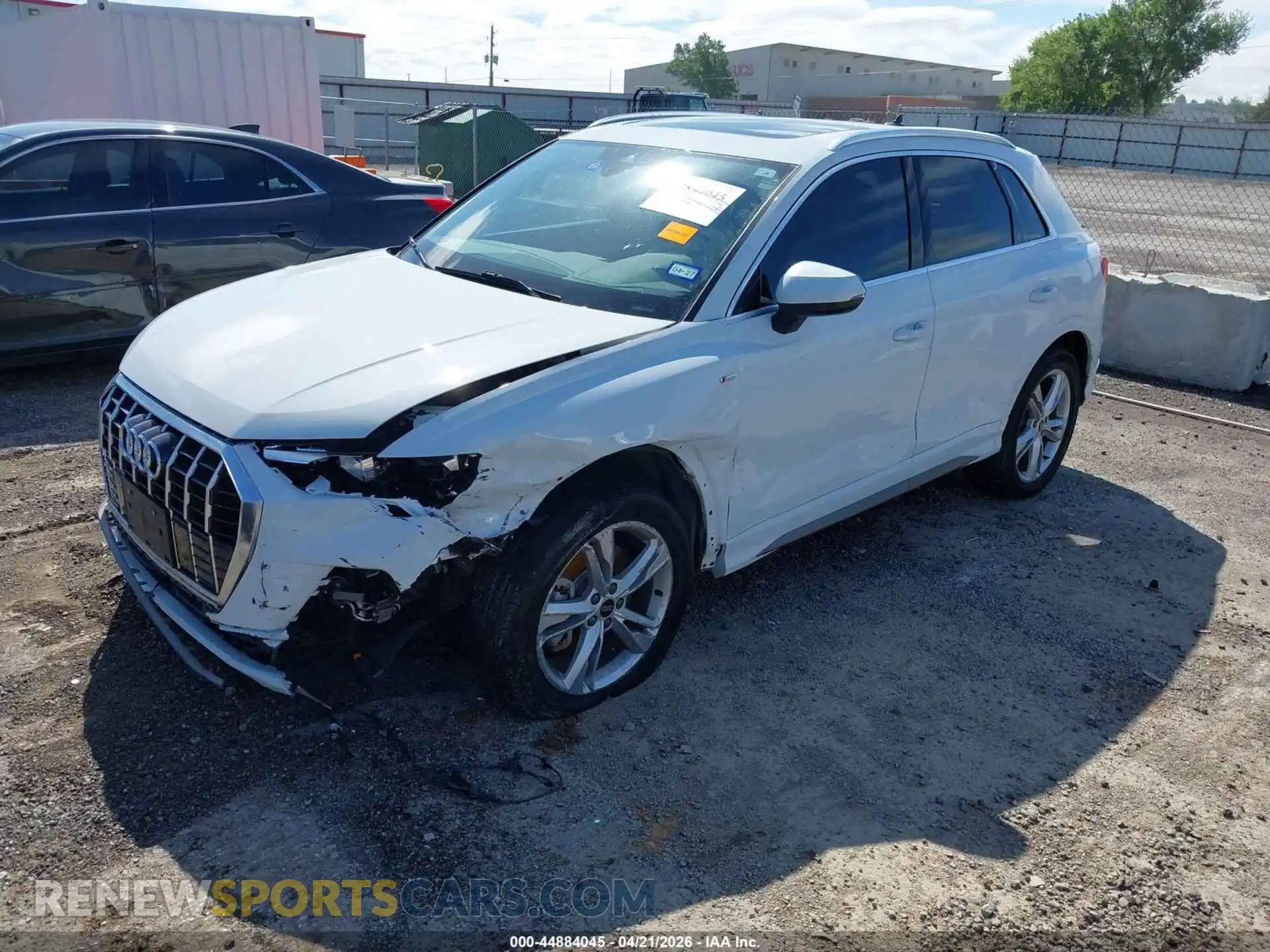 2 Photograph of a damaged car WA1EECF3XP1089701 AUDI Q3 2023