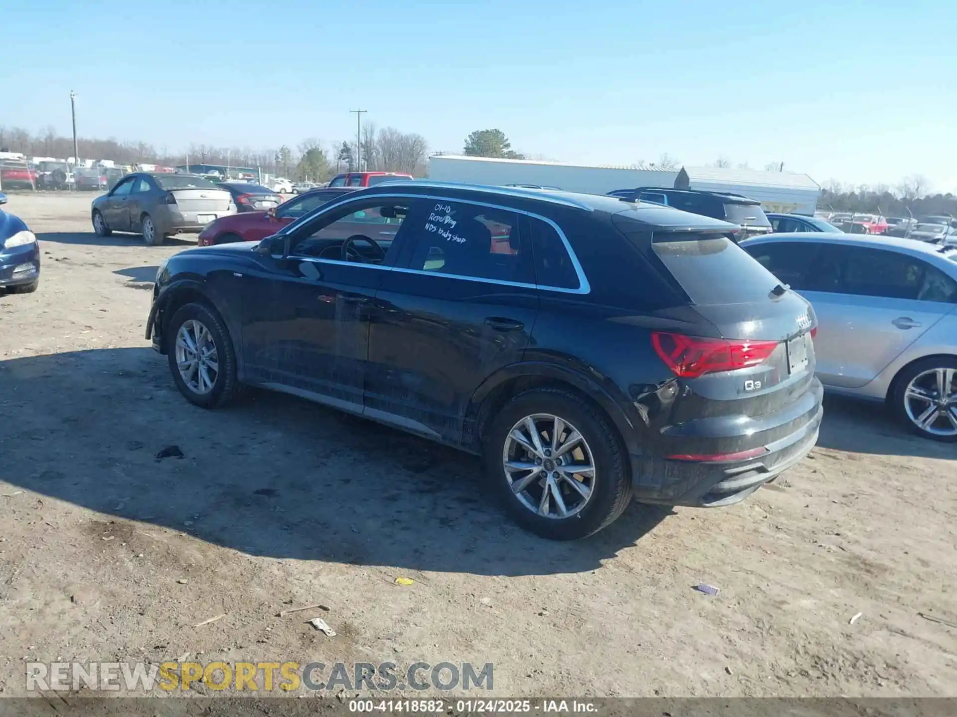 3 Photograph of a damaged car WA1DECF31R1052888 AUDI Q3 2024