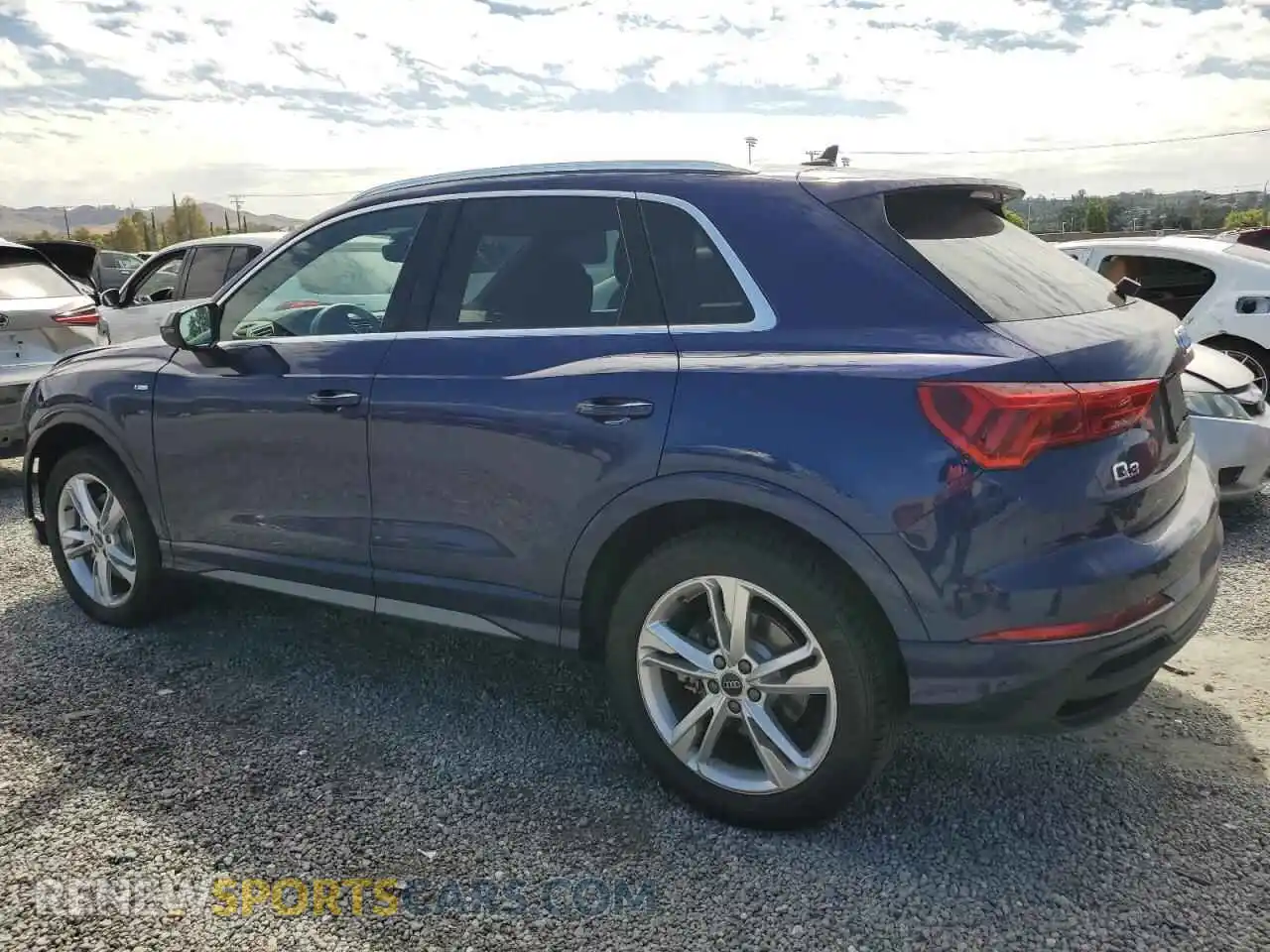 2 Photograph of a damaged car WA1DECF31R1113351 AUDI Q3 2024