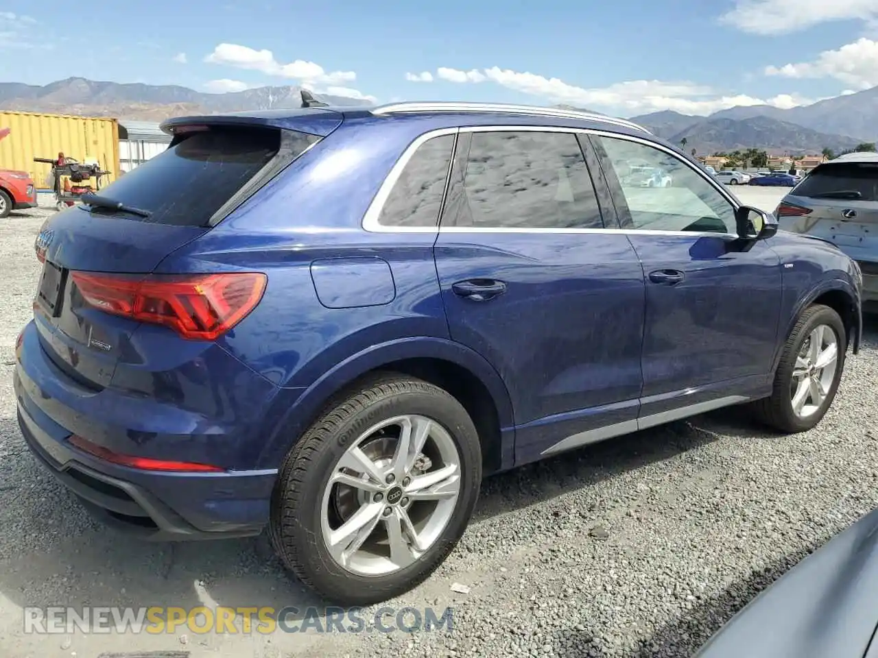 3 Photograph of a damaged car WA1DECF31R1113351 AUDI Q3 2024