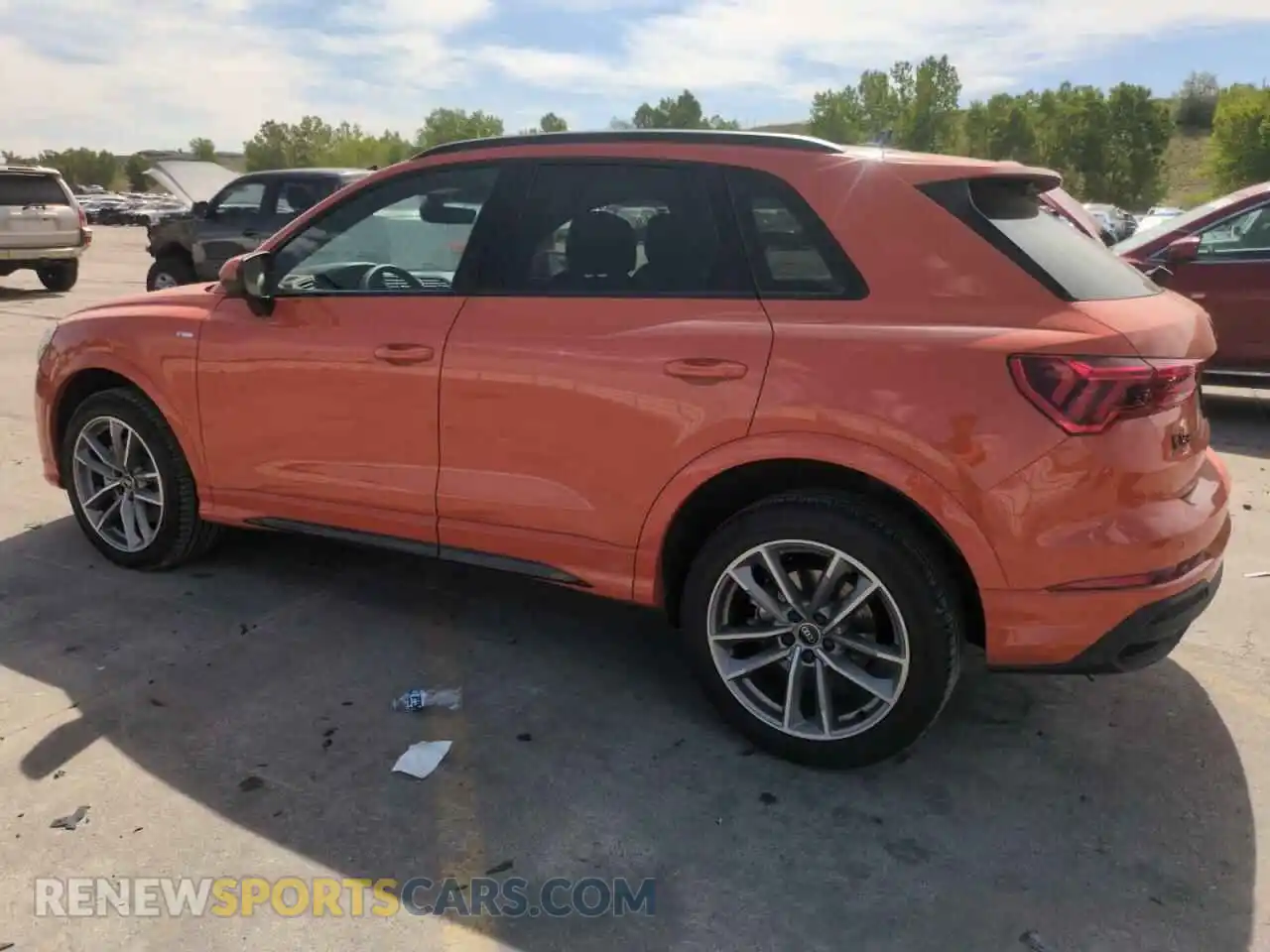 2 Photograph of a damaged car WA1DECF31R1129811 AUDI Q3 2024