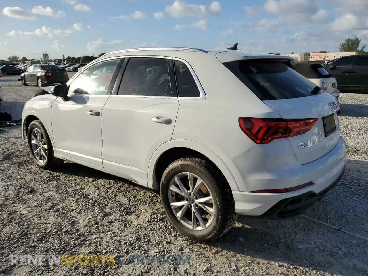 2 Photograph of a damaged car WA1DECF33R1028785 AUDI Q3 2024