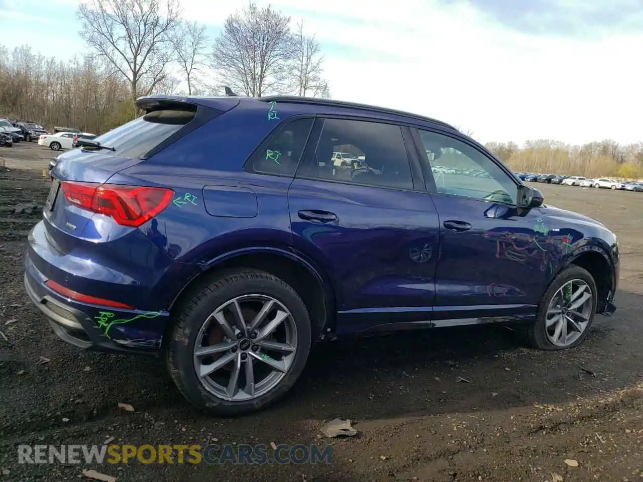 3 Photograph of a damaged car WA1DECF33R1078747 AUDI Q3 2024