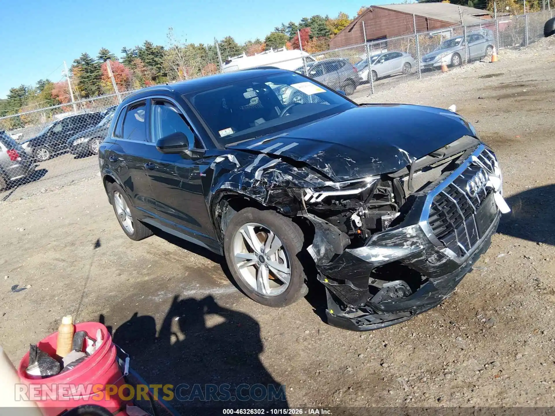 1 Photograph of a damaged car WA1DECF33R1131284 AUDI Q3 2024