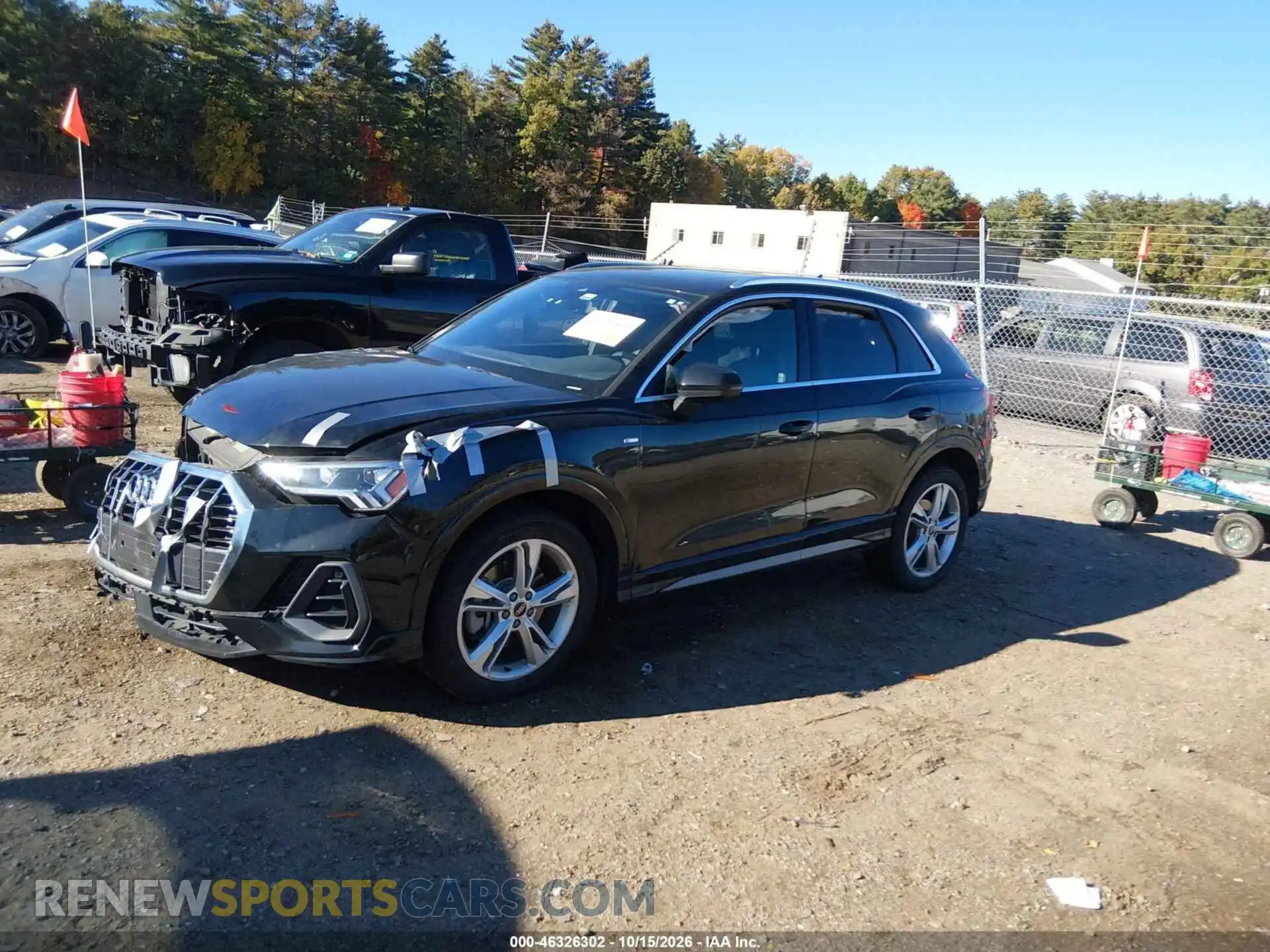 2 Photograph of a damaged car WA1DECF33R1131284 AUDI Q3 2024