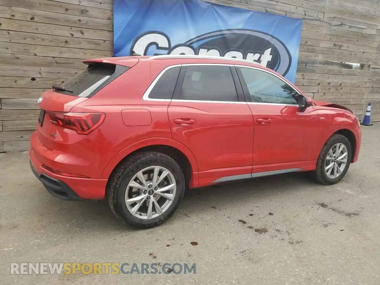 3 Photograph of a damaged car WA1DECF34R1054392 AUDI Q3 2024