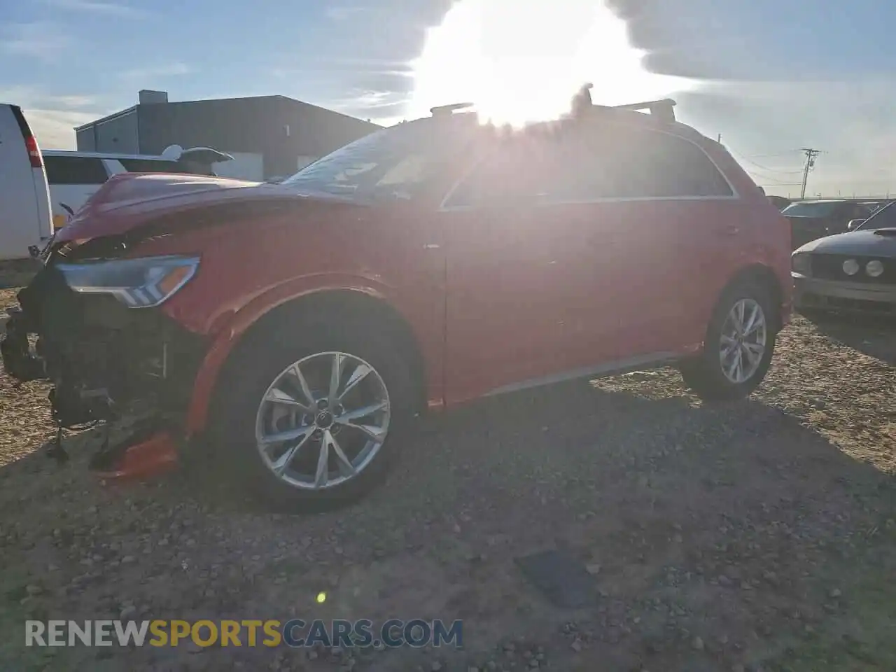 1 Photograph of a damaged car WA1DECF34R1054750 AUDI Q3 2024