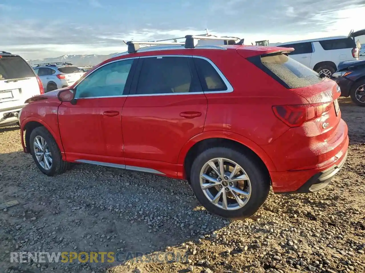 2 Photograph of a damaged car WA1DECF34R1054750 AUDI Q3 2024