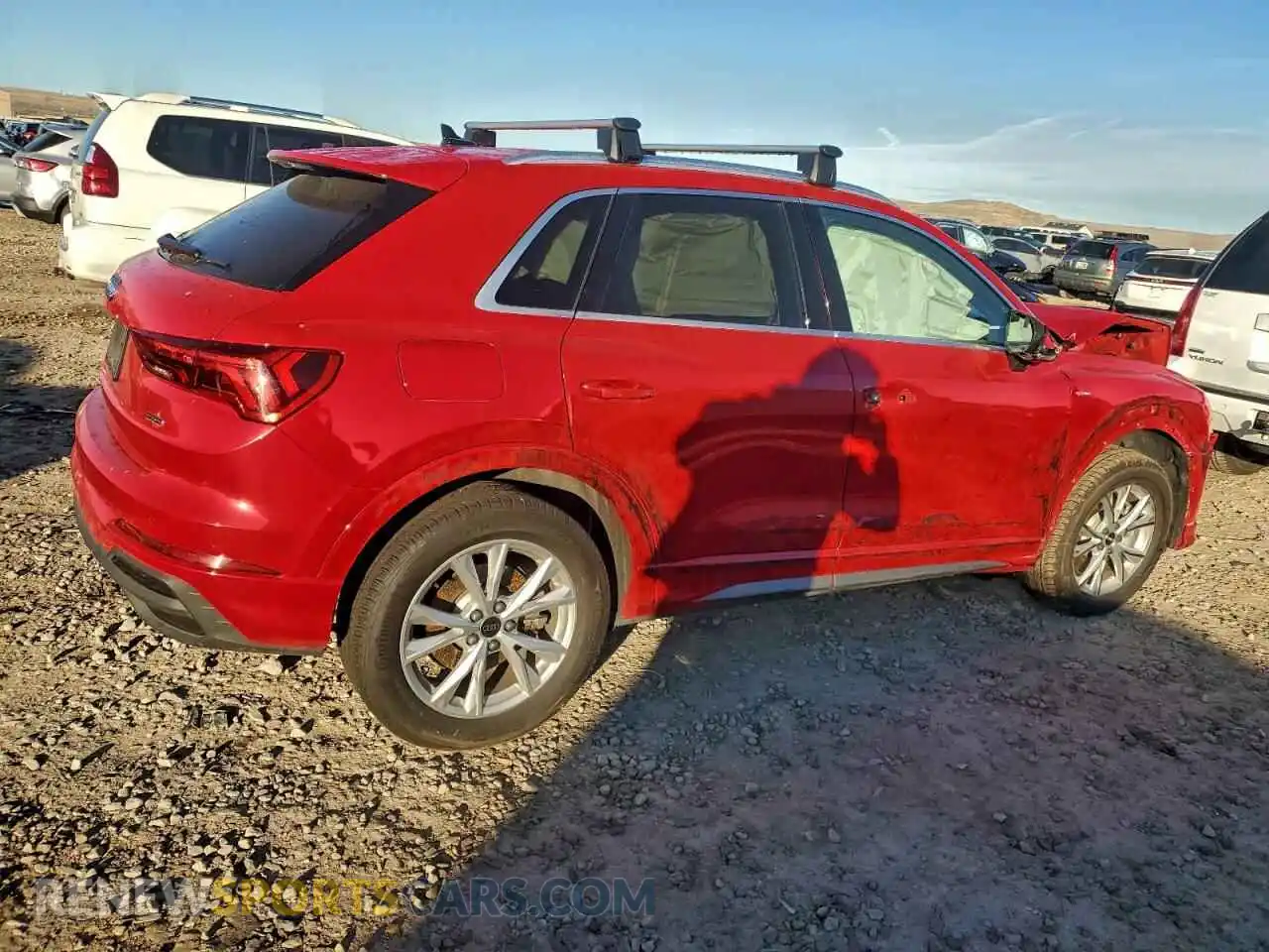 3 Photograph of a damaged car WA1DECF34R1054750 AUDI Q3 2024