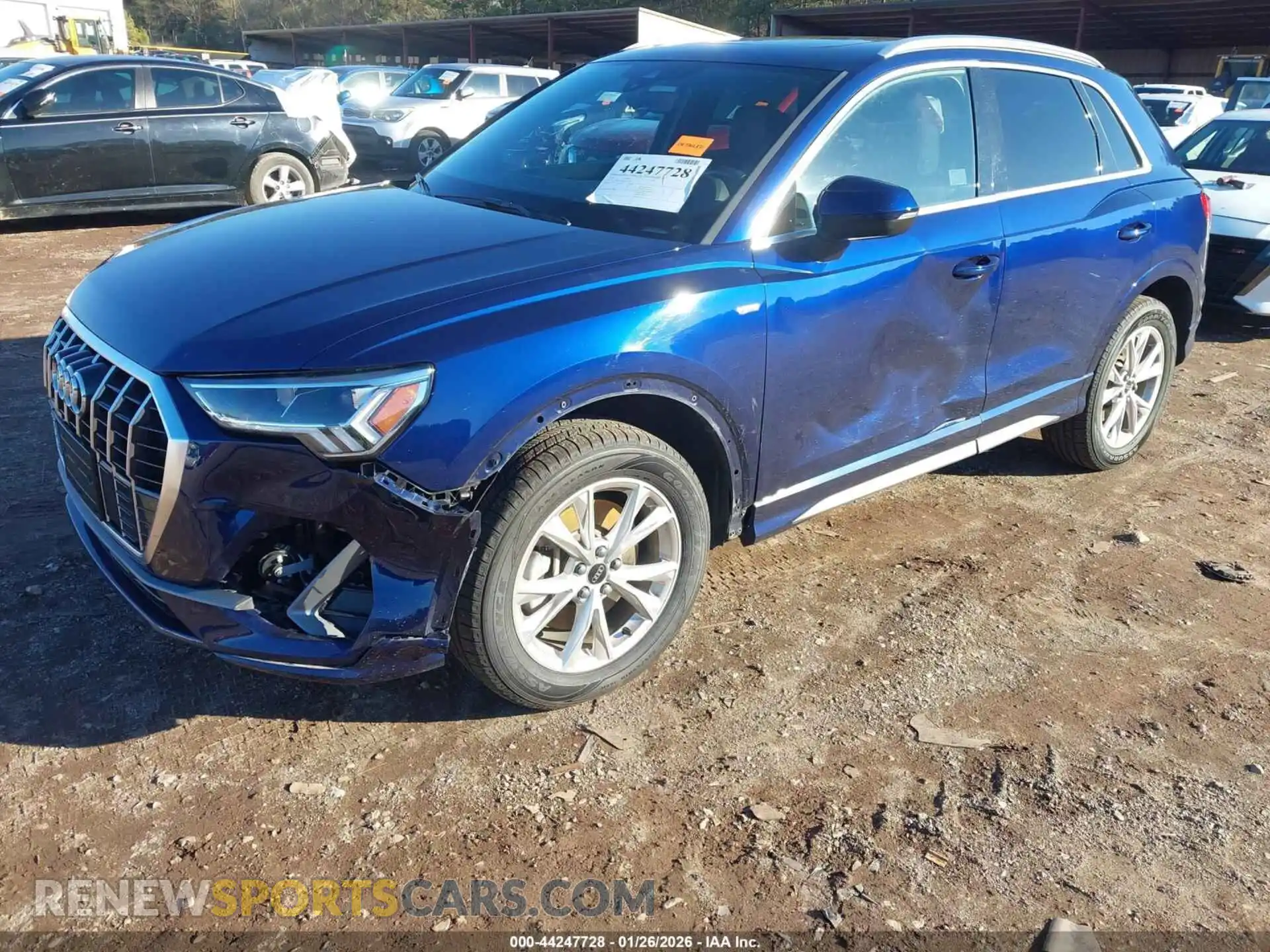 2 Photograph of a damaged car WA1DECF34R1123338 AUDI Q3 2024