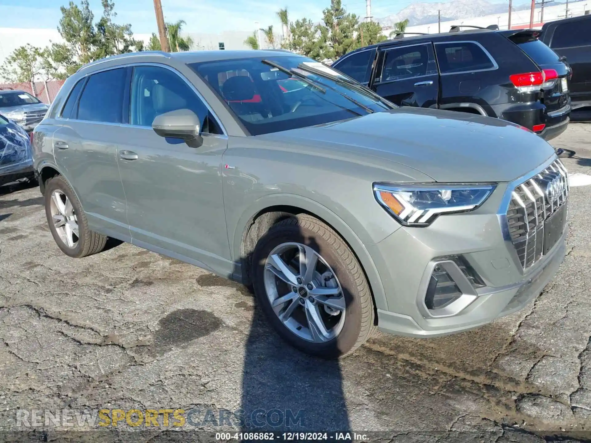 1 fotografías del automóvil dañado WA1DECF35R1027654 AUDI Q3 2024