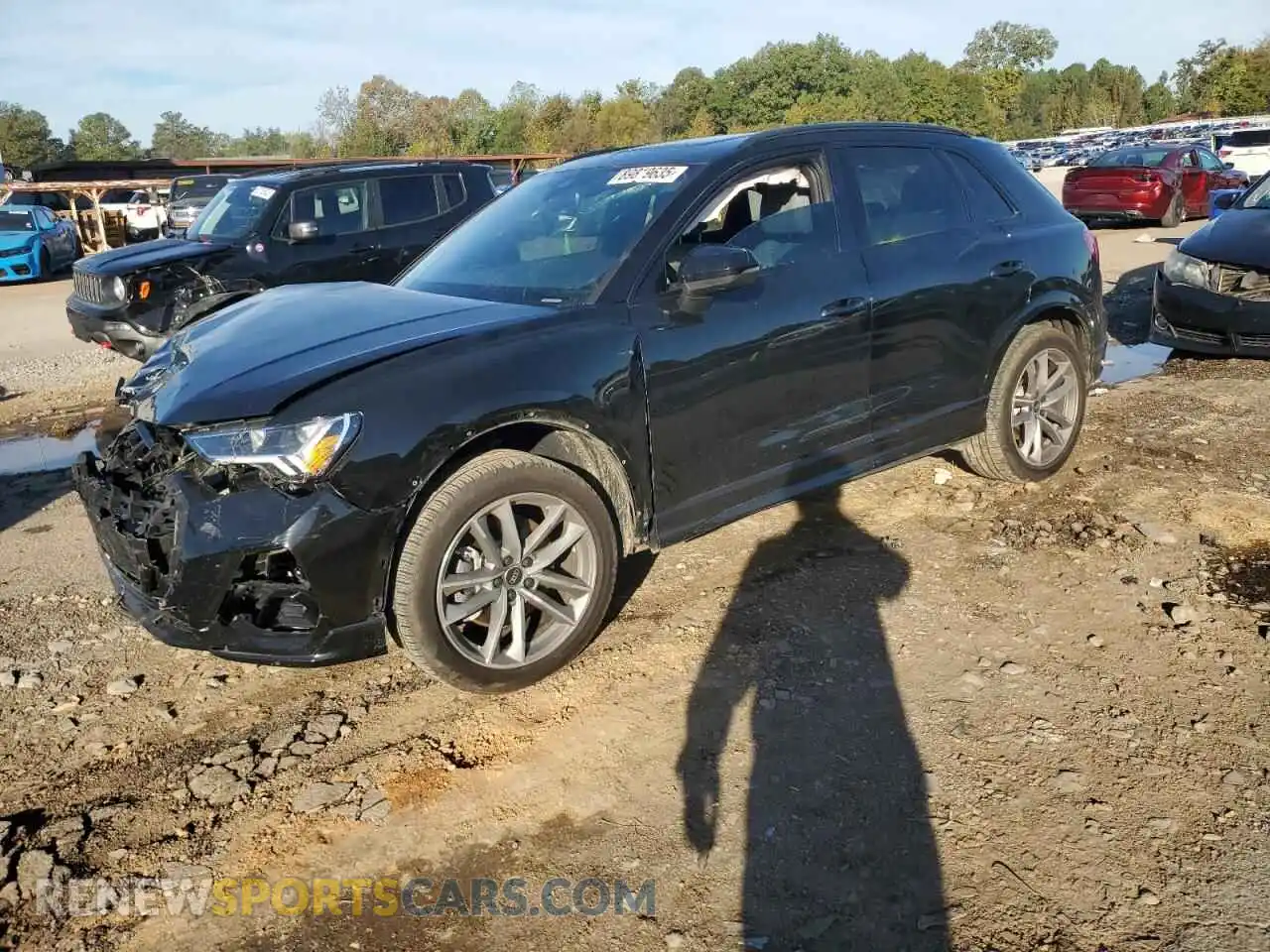 1 Photograph of a damaged car WA1DECF35R1143839 AUDI Q3 2024
