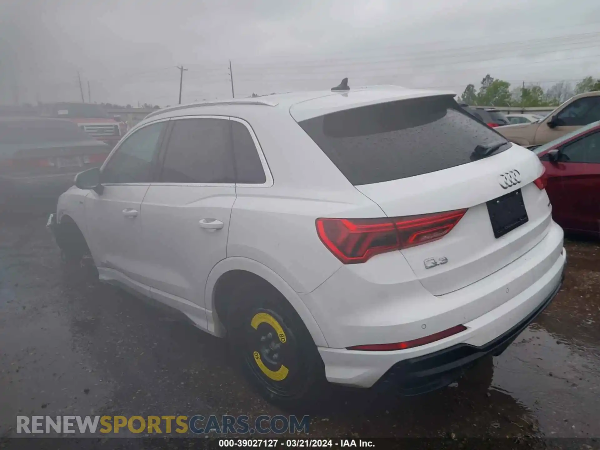 3 Photograph of a damaged car WA1DECF36R1034189 AUDI Q3 2024