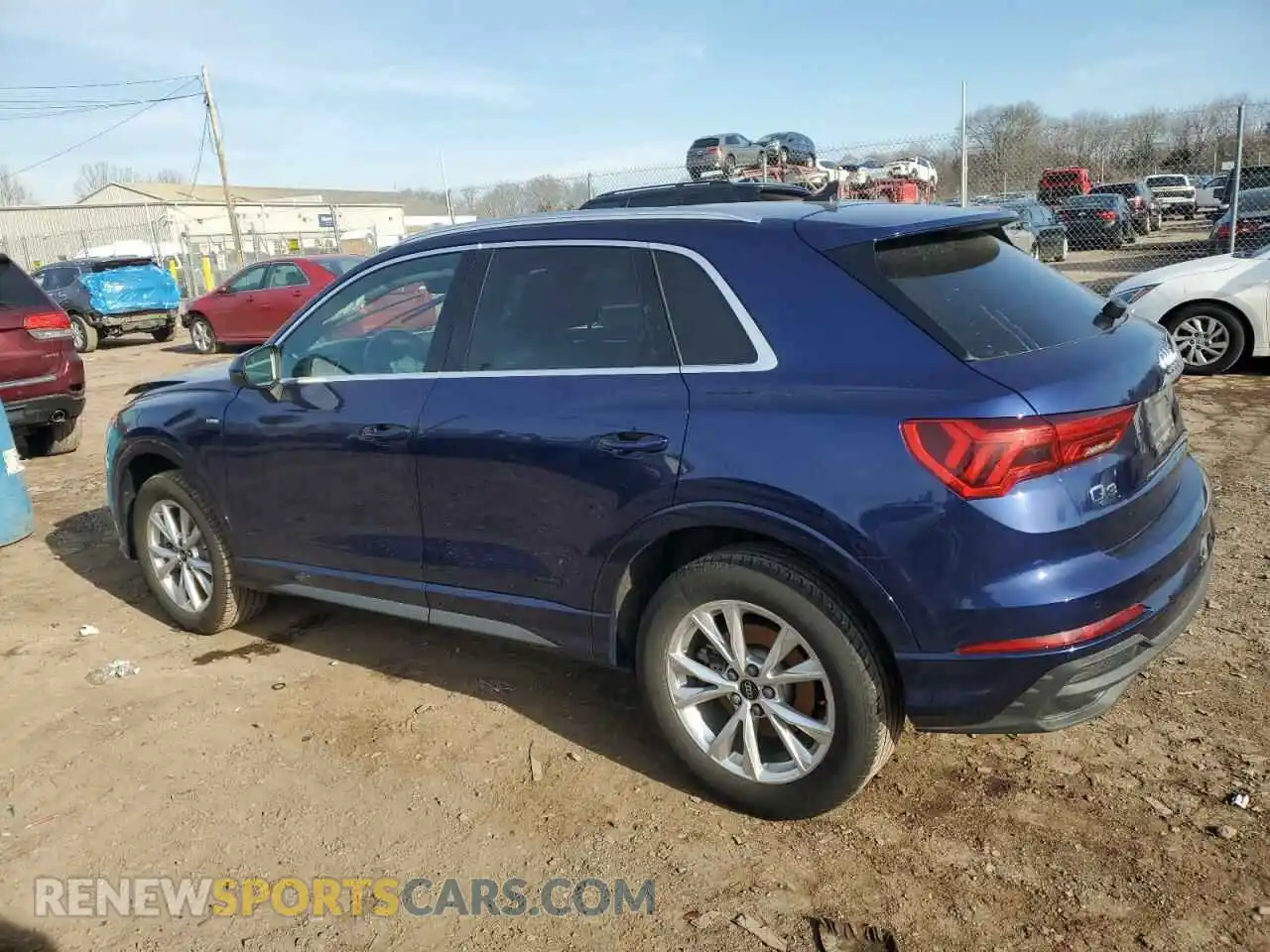 2 Photograph of a damaged car WA1DECF37R1046979 AUDI Q3 2024