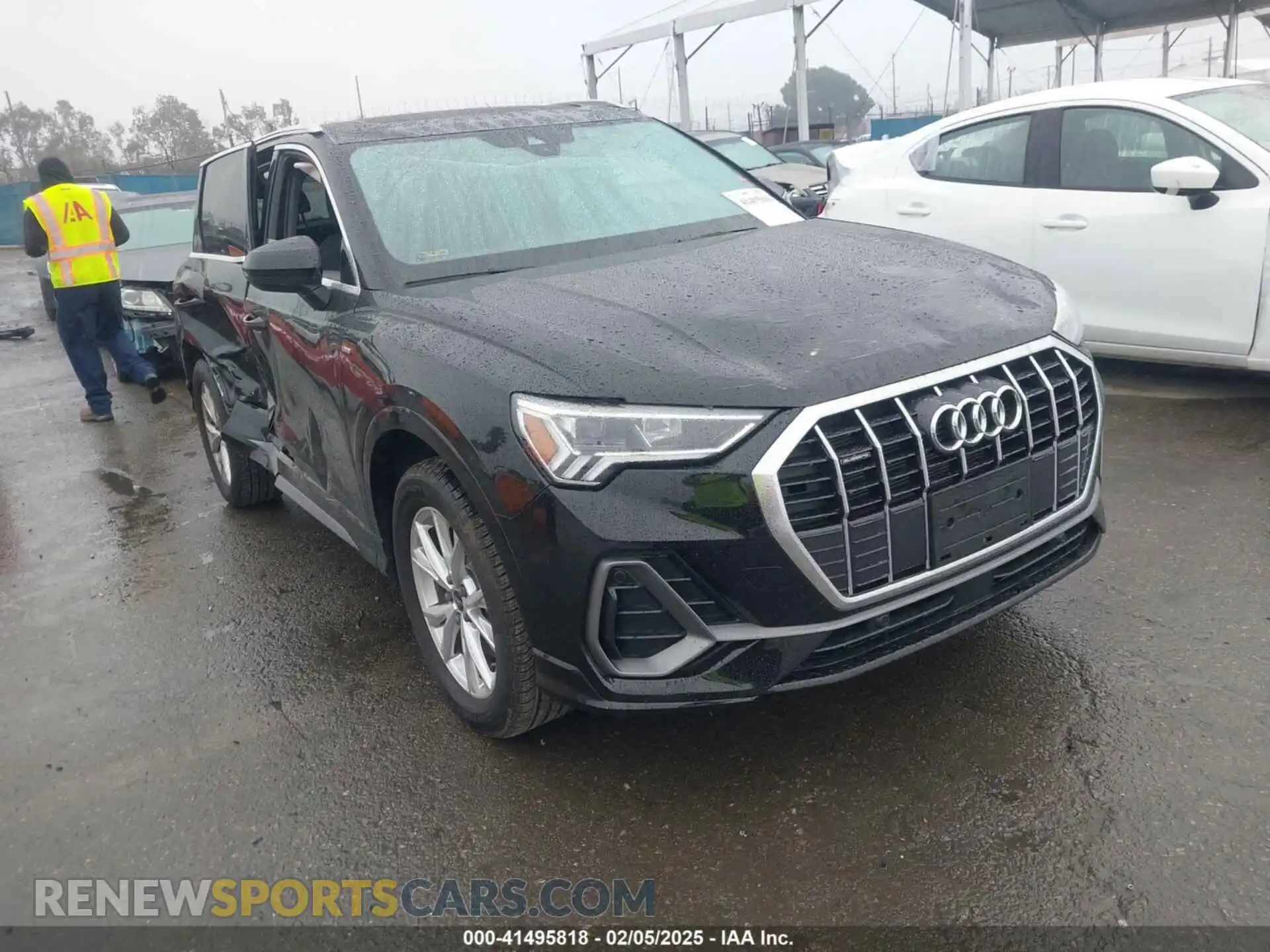1 fotografías del automóvil dañado WA1DECF37R1074877 AUDI Q3 2024