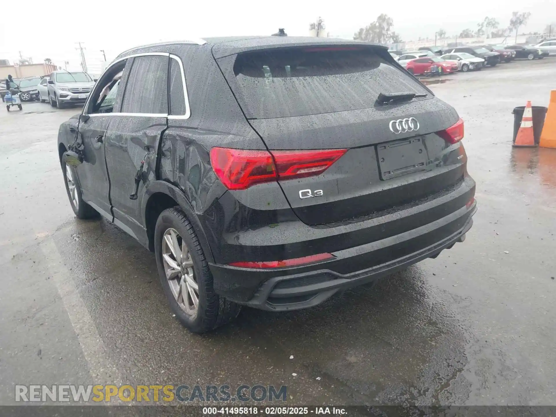 3 fotografías del automóvil dañado WA1DECF37R1074877 AUDI Q3 2024