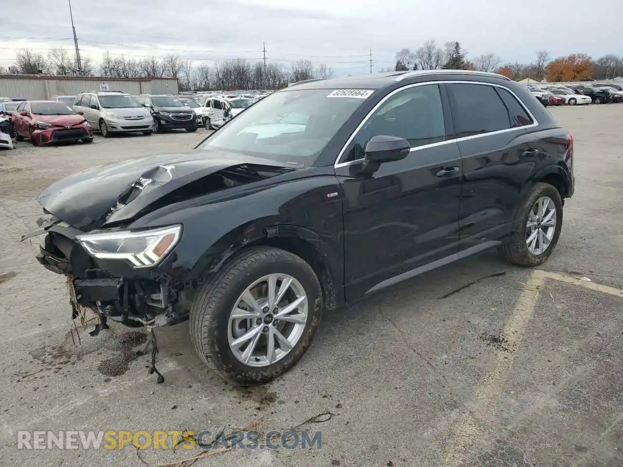 1 Photograph of a damaged car WA1DECF38R1033285 AUDI Q3 2024