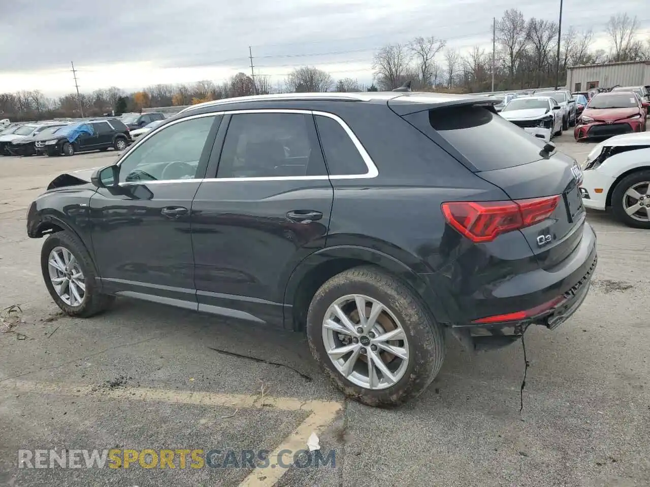 2 Photograph of a damaged car WA1DECF38R1033285 AUDI Q3 2024