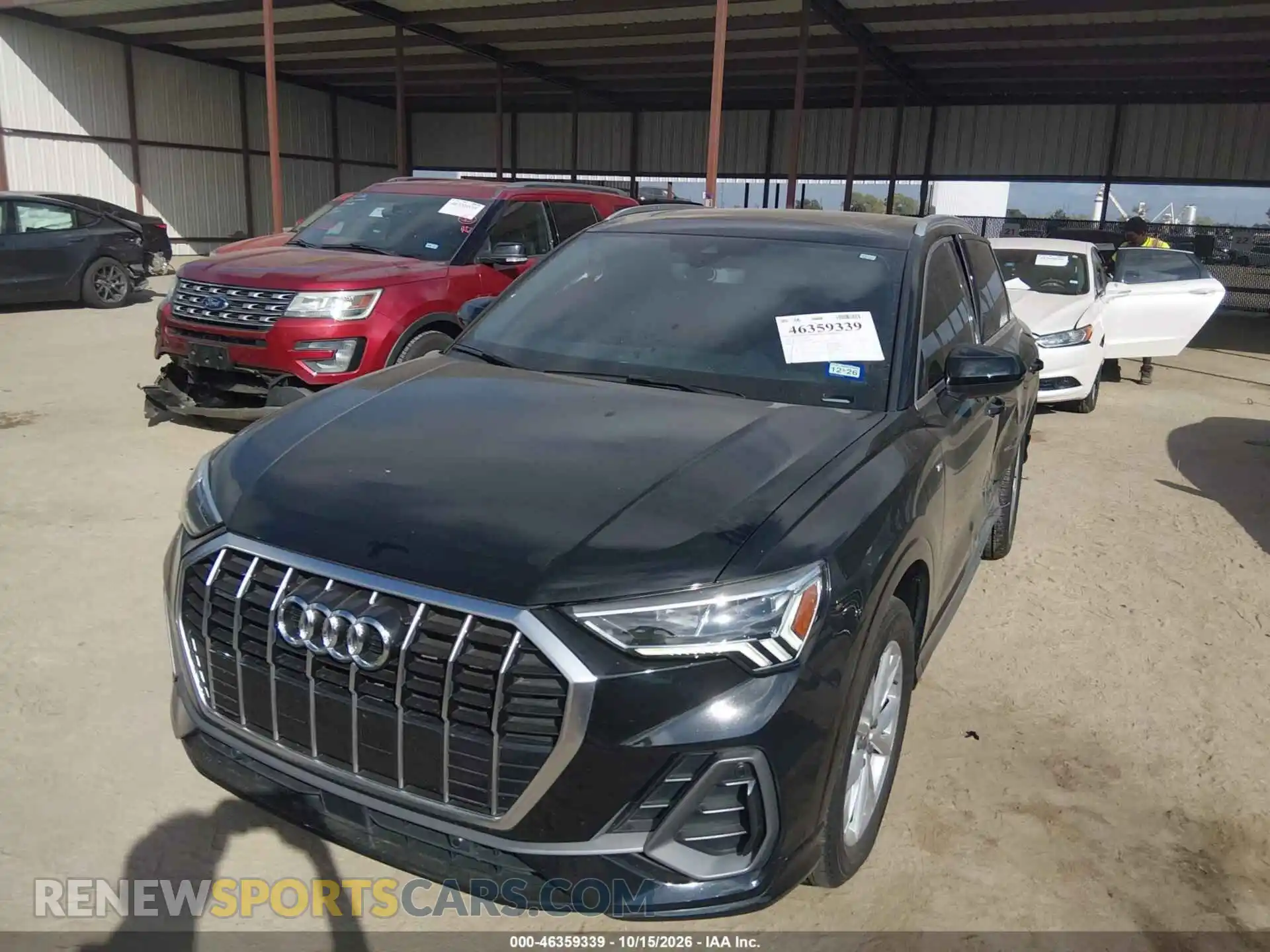 2 Photograph of a damaged car WA1DECF39R1043078 AUDI Q3 2024