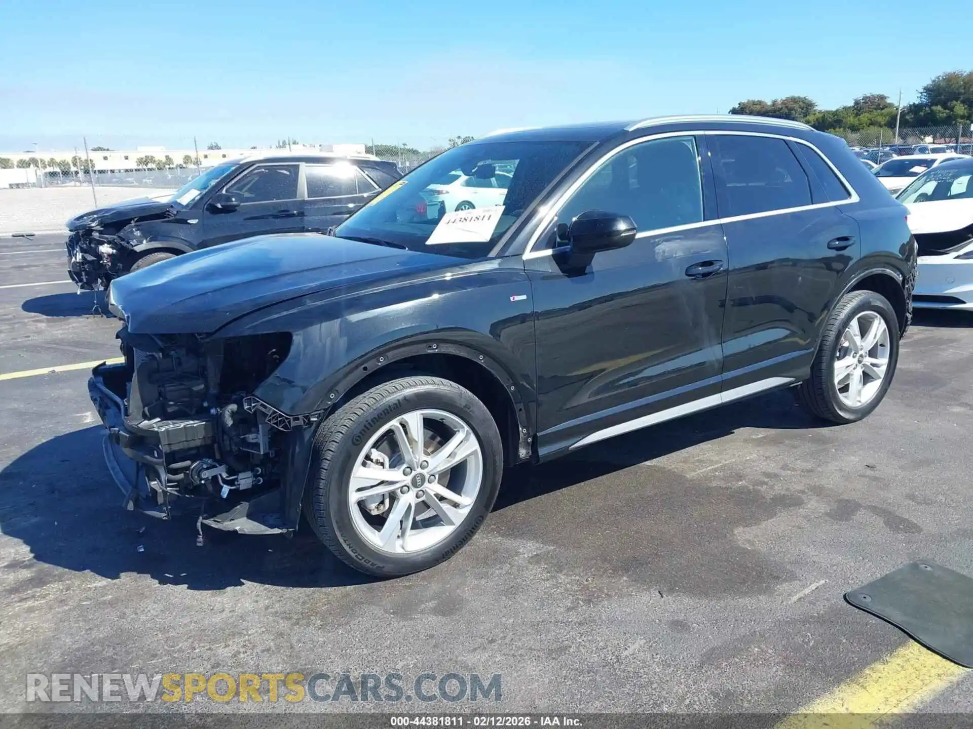 2 Photograph of a damaged car WA1DECF39R1130463 AUDI Q3 2024
