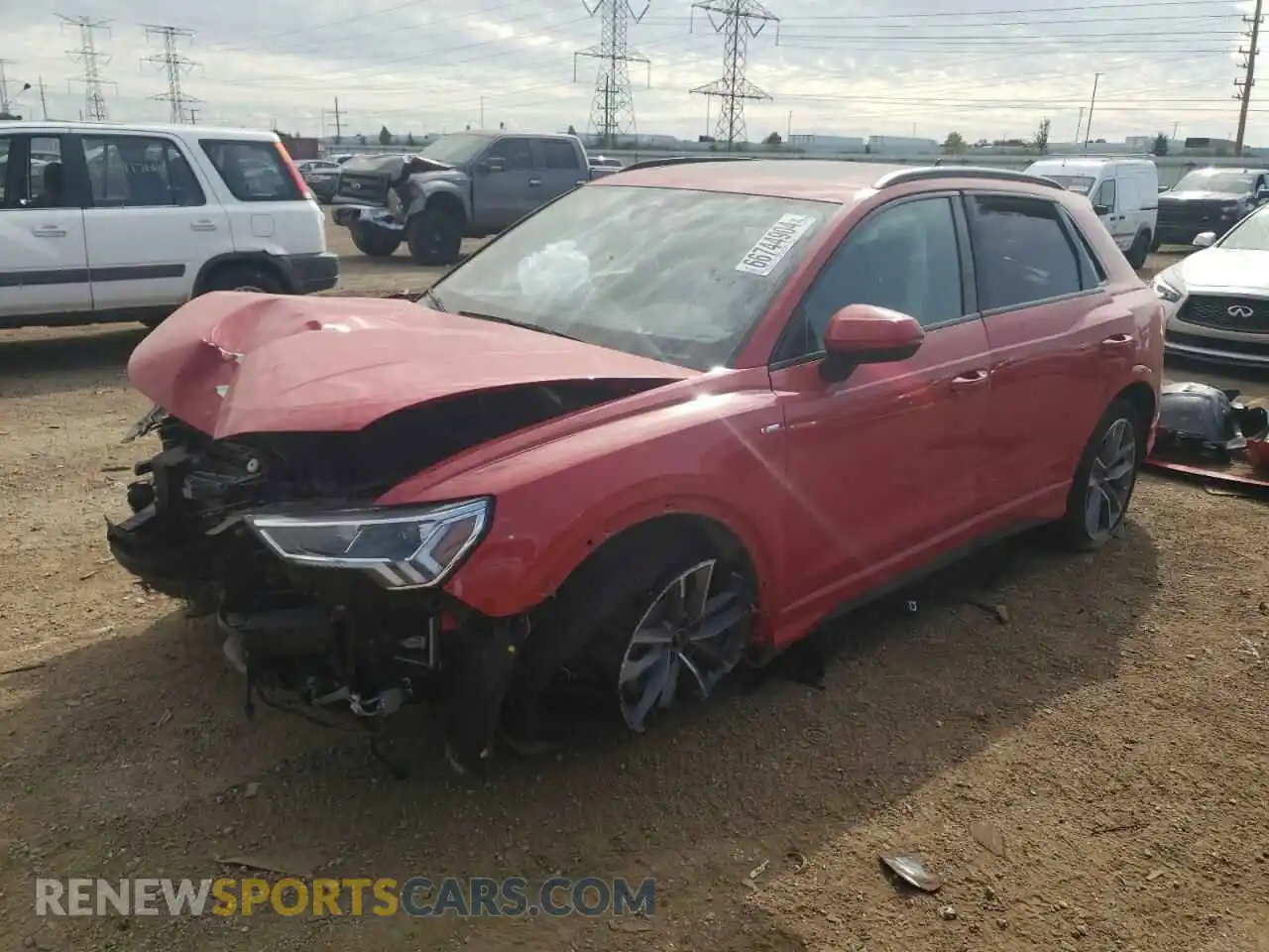 1 Photograph of a damaged car WA1DECF3XR1059094 AUDI Q3 2024