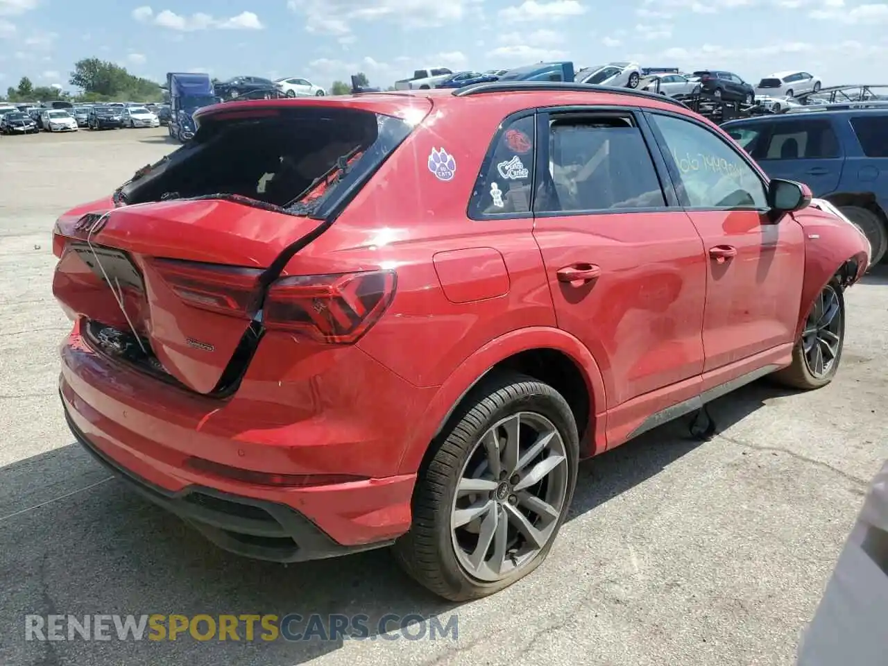 3 Photograph of a damaged car WA1DECF3XR1059094 AUDI Q3 2024
