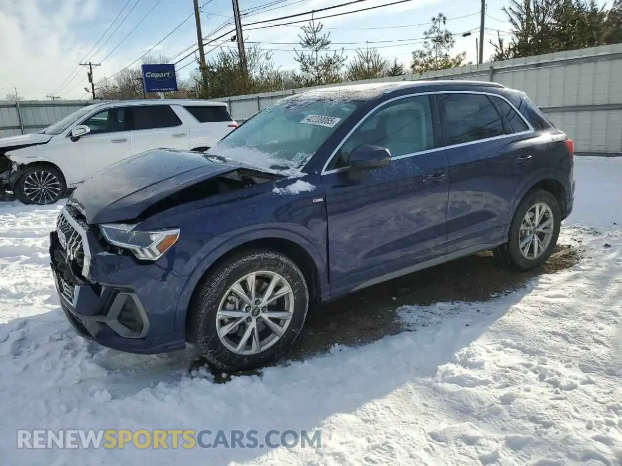1 Photograph of a damaged car WA1DECF3XR1109931 AUDI Q3 2024
