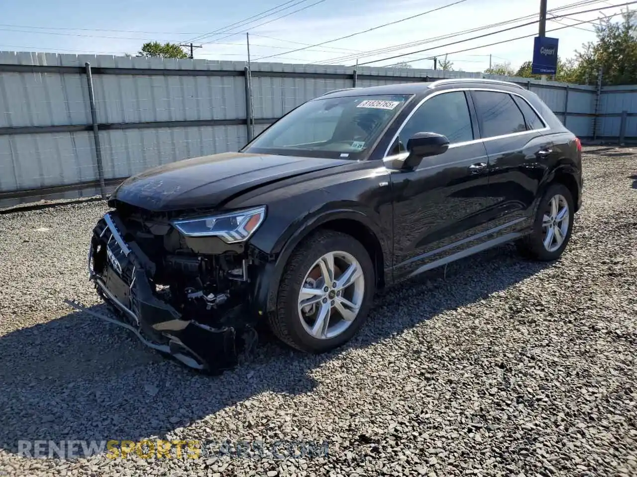 1 Photograph of a damaged car WA1DECF3XR1154402 AUDI Q3 2024