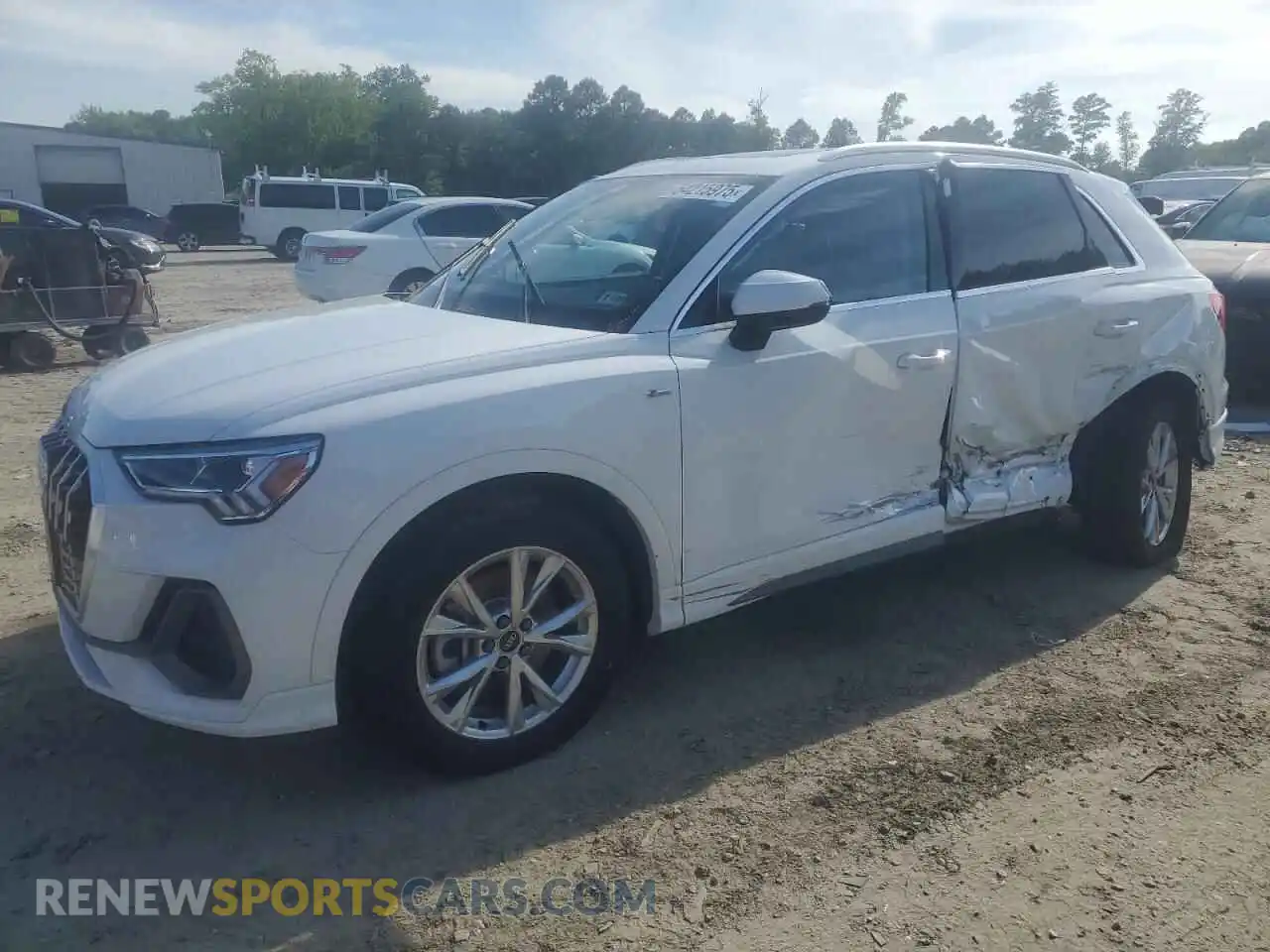 1 Photograph of a damaged car WA1DECF3XR1165755 AUDI Q3 2024