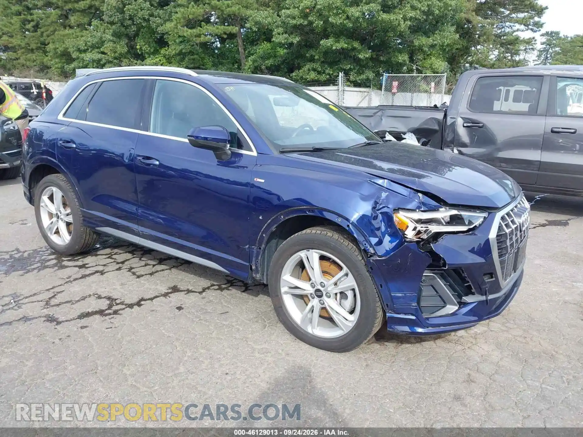 1 Photograph of a damaged car WA1DECF3XR1185486 AUDI Q3 2024
