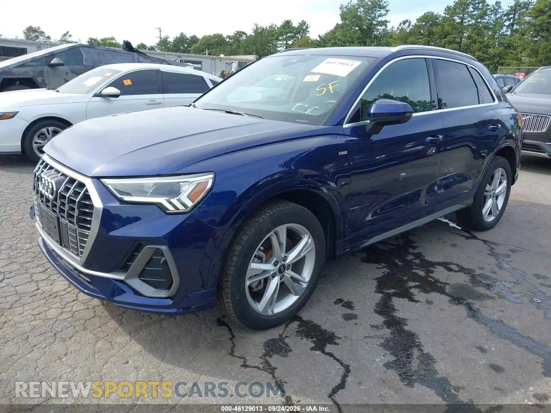 2 Photograph of a damaged car WA1DECF3XR1185486 AUDI Q3 2024