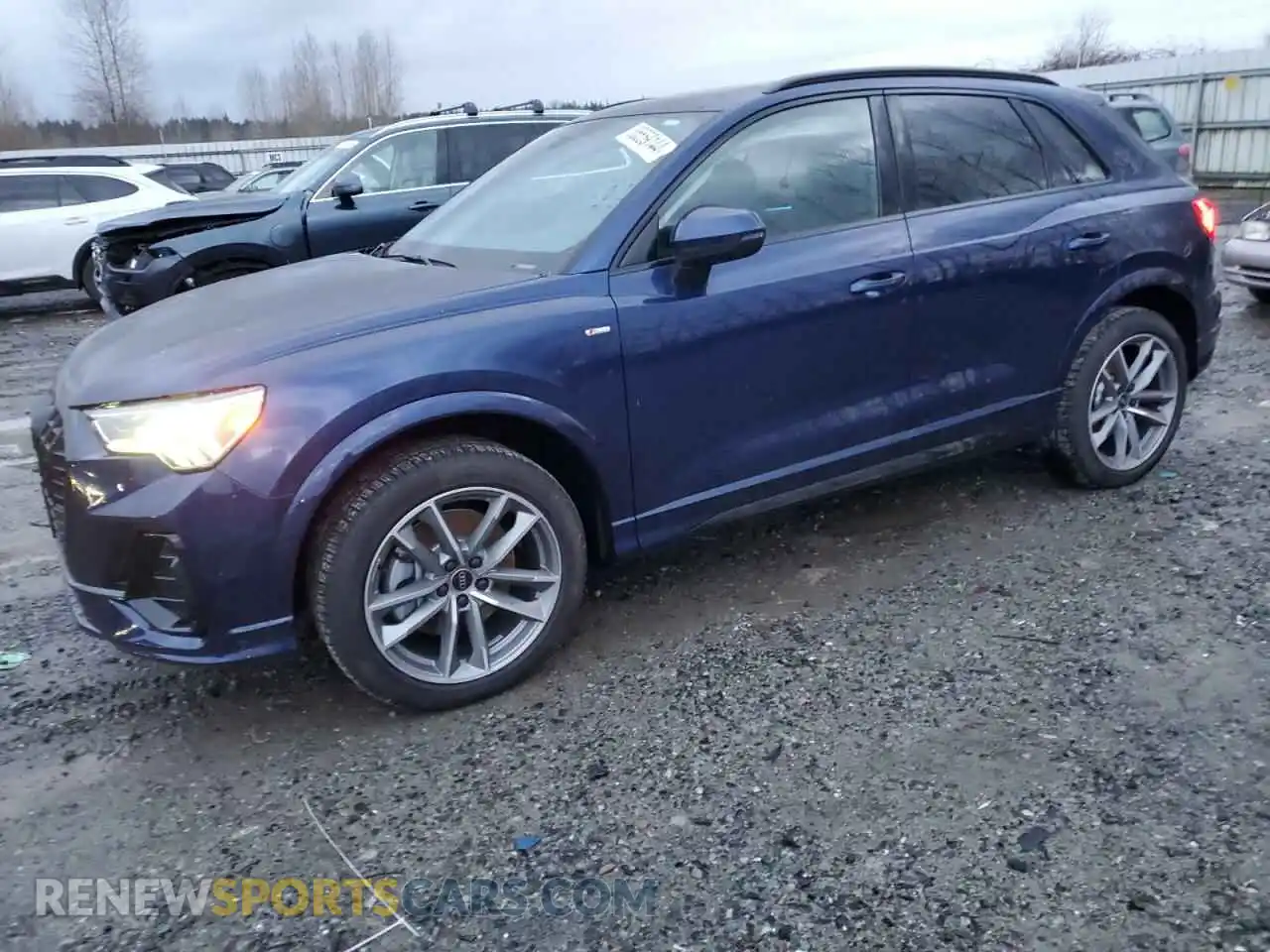1 Photograph of a damaged car WA1EECF31R1138853 AUDI Q3 2024
