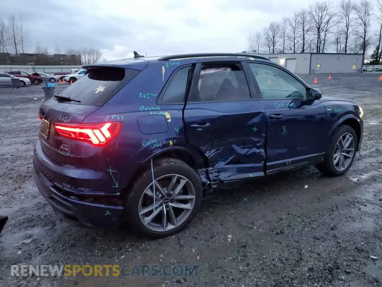 3 Photograph of a damaged car WA1EECF31R1138853 AUDI Q3 2024