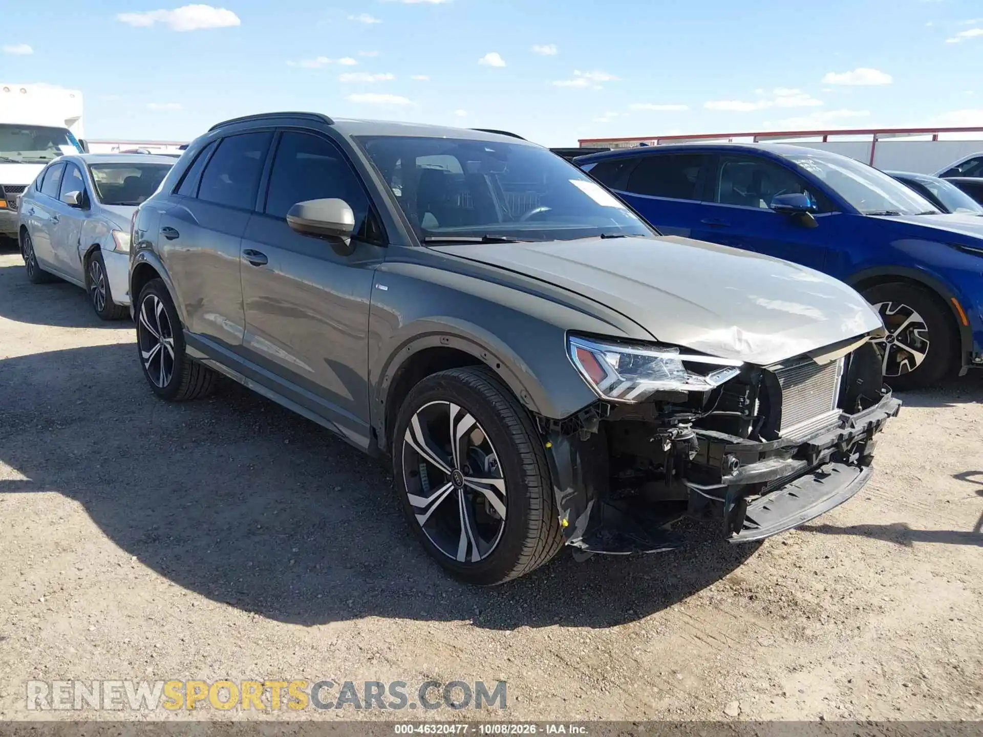 1 Фотография поврежденного автомобиля WA1EECF32R1056596 AUDI Q3 2024
