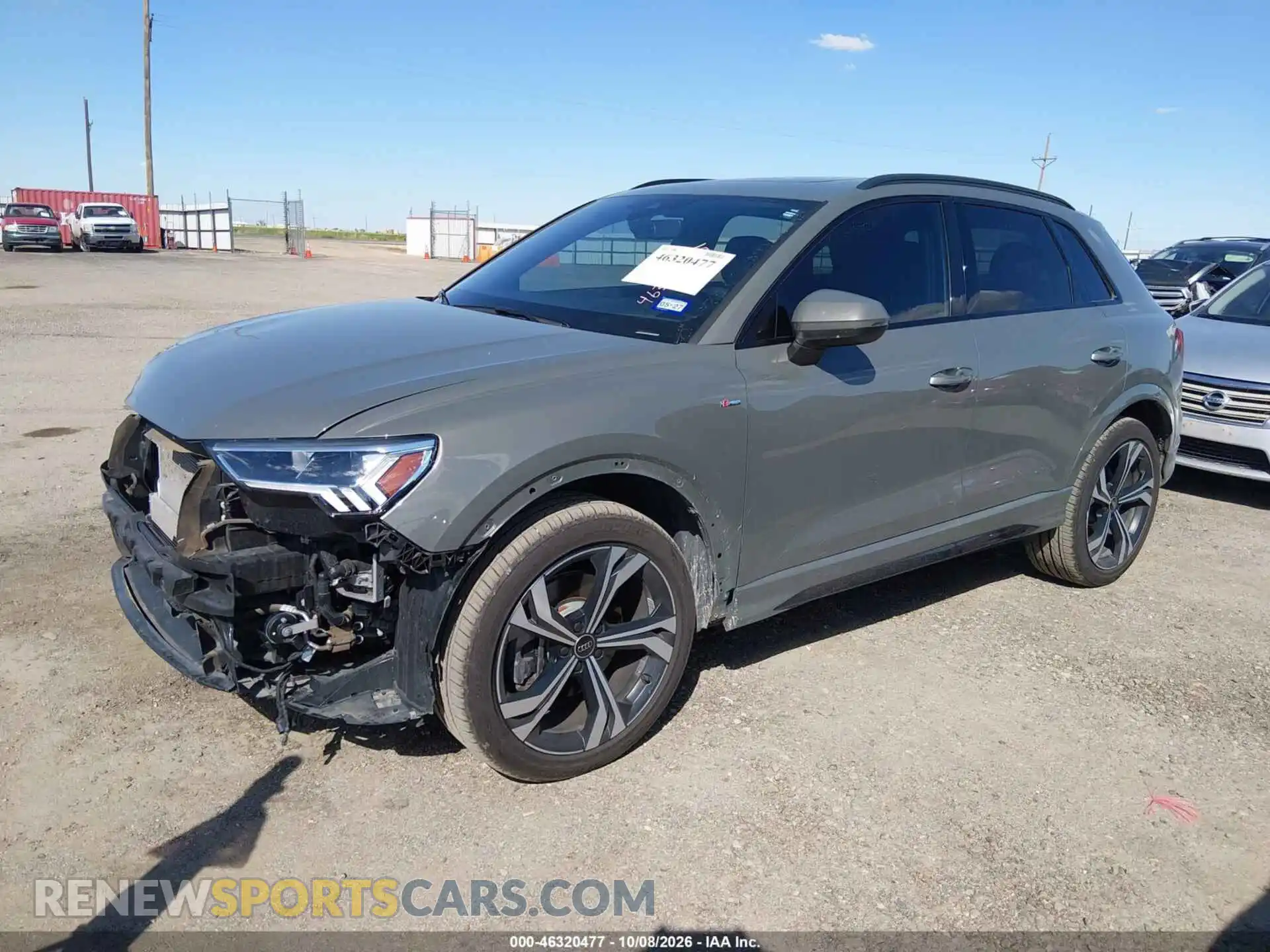 2 Фотография поврежденного автомобиля WA1EECF32R1056596 AUDI Q3 2024